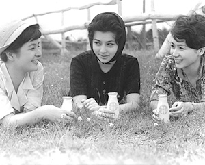 『三人娘乾杯！』写真