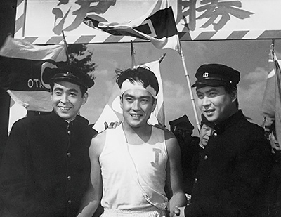 『角帽三羽烏』写真