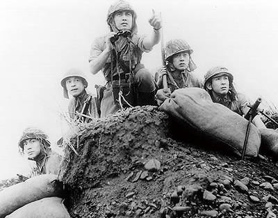 『五人の突撃隊』写真